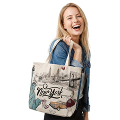 1986 New York City tote bag