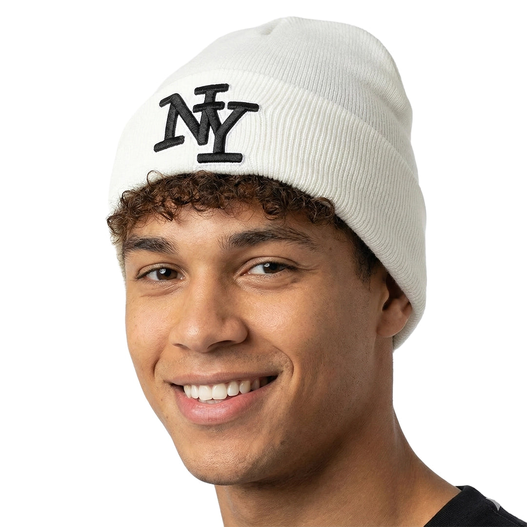 Embroider New York Beanie | NY Beanie Hat (4 Colors)
