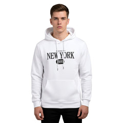 Simple Design Men Hooded Sweatshirt | Timeless Classic, For Fall