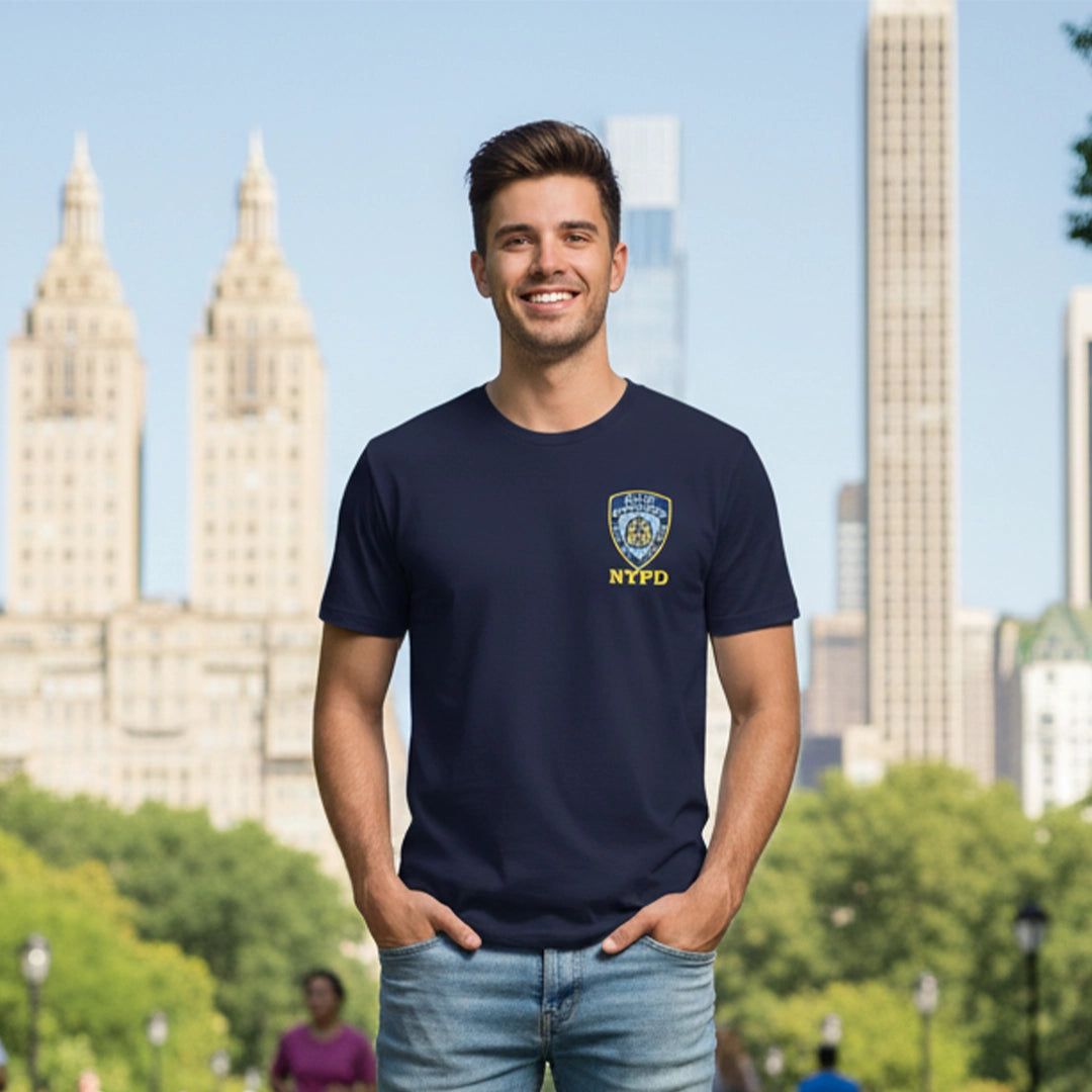 Original Embroidered NYPD T Shirt | NYPD Shirt (6 Sizes)
