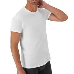 ICON2 Undershirts for Men - White/Black