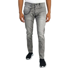 Stretch cotton jeans Grey
