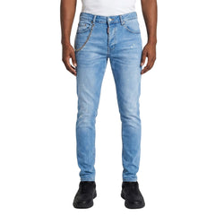 Men's lightweight cotton-elastane jeans