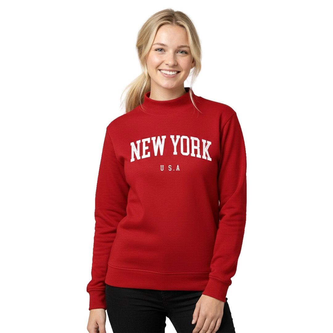 Womens Long Sleeve Tops Ladies Lightweight Jumpers Autumn Winter O Neck Solid Color Prints Long Sleeve Pullover Sweatshirt womens long sleeve tops