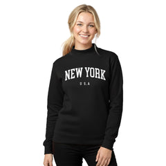 Black Hoodie Women's Autumn Winter O Neck Solid Colour Prints Long Sleeve Pullover Sweatshirt Hoodie Black