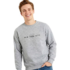 Vintage New York City Embroidered Crewneck Sweatshirt