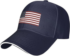 Flag of The United States Baseball Cap Adjustable Classic Golf Dad Hat for Men Women Caps