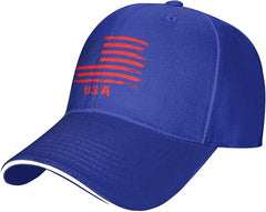 USA Flag Baseball Cap Women Men Hat Adjustable Outdoor Baseball Caps Sun Hat