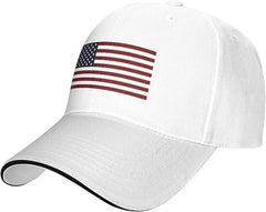 Flag of The United States Baseball Cap Adjustable Classic Golf Dad Hat for Men Women Caps