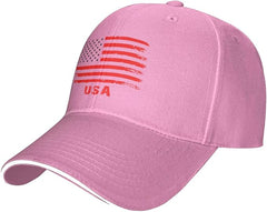 USA Flag Baseball Cap Women Men Hat Adjustable Outdoor Baseball Caps Sun Hat