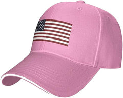 Flag of The United States Baseball Cap Adjustable Classic Golf Dad Hat for Men Women Caps