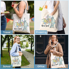 Travel Souvenirs City Gifts for Women Travel New York Gifts Tote Bags
