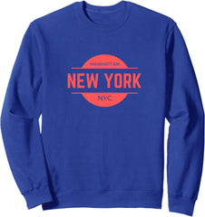 NewYork, Manhattan, New York State, New York city, NYC logo Sweatshirt