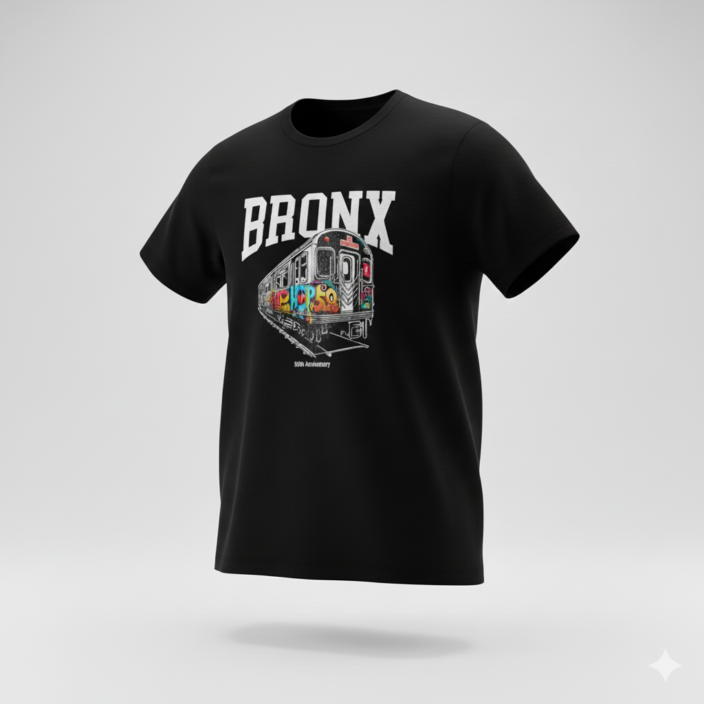 50th Anniversary Edition BRONX T Shirt (7 Sizes)