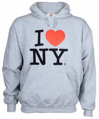 Classic I Love NY Hoodie | I Heart NY Hoodie | NYC Clothing (10 Colors) [Unisex]