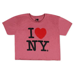 I Love NY Women's Crop Top T-Shirt | I Heart NY T-Shirts | New York Crop Top (6 Colors)