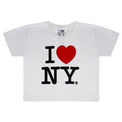 I Love NY Women's Crop Top T-Shirt | I Heart NY T-Shirts | New York Crop Top (6 Colors)