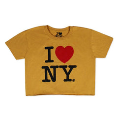 I Love NY Women's Crop Top T-Shirt | I Heart NY T-Shirts | New York Crop Top (6 Colors)