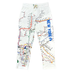 Licensed MTA Pajama Pants | NYC Subway Map Pants (2 Colors)