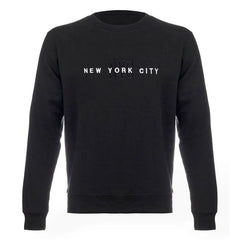 Embroidered NYC Monogram New York Sweatshirt | NYC Sweatshirt (8 Colors)