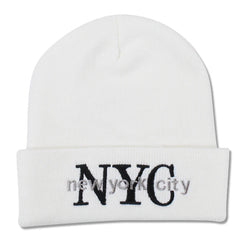 Embroidered NYC Beanie | New York Beanies (5 Colors)
