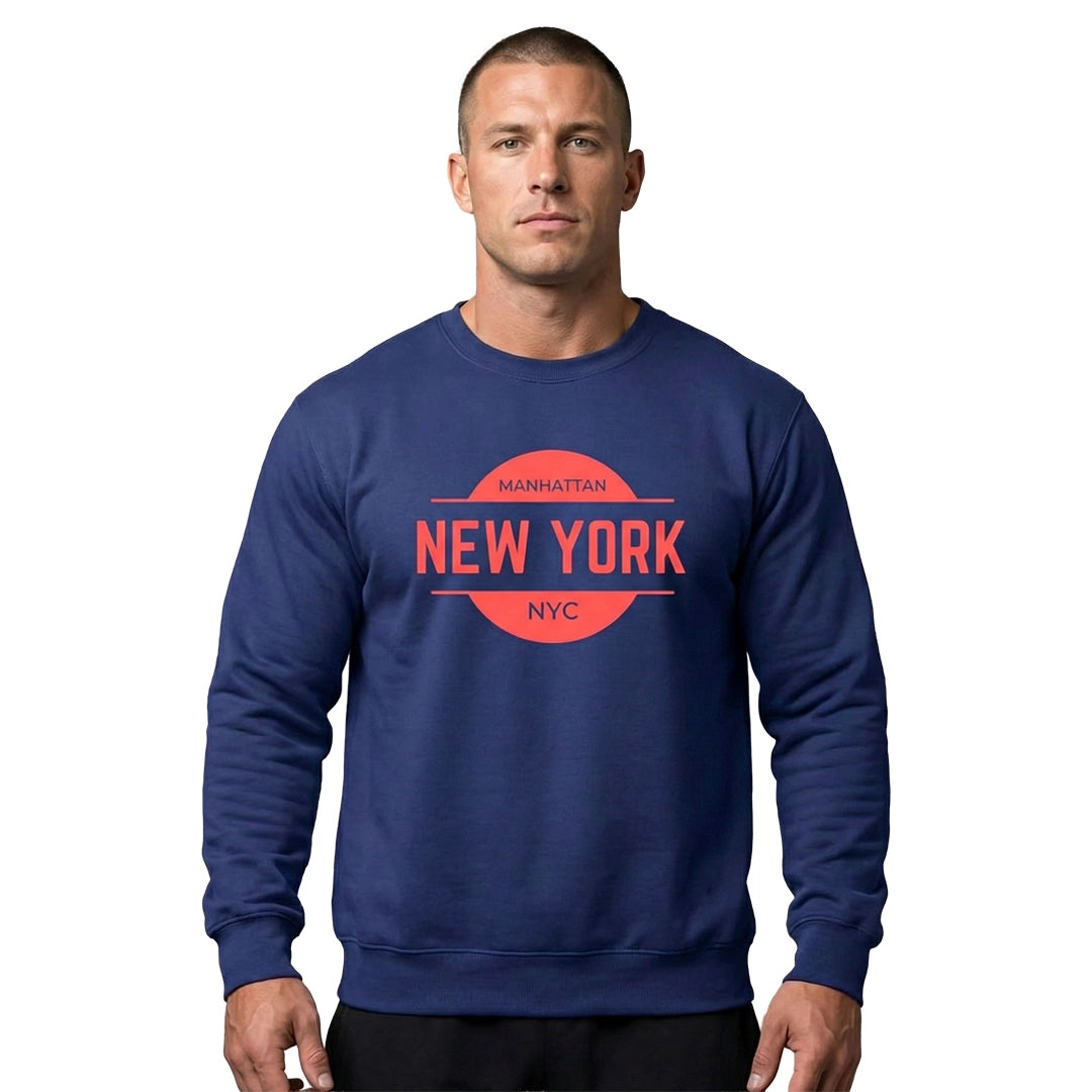 NewYork, Manhattan, New York State, New York city, NYC logo Sweatshirt