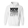 Nyc Dradient Font Hoodie Men