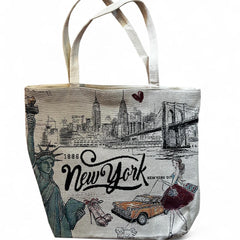 1986 New York City tote bag