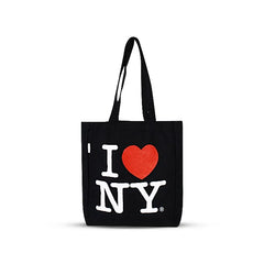 Long Handle "I Love NY" Canvas New York Totebag | New York Handbag | NY Purse (17x14in)