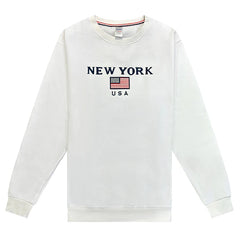 Embroidered Patriotic USA New York Sweatshirt (S-3XL)
