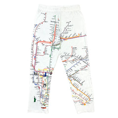 Licensed MTA Pajama Pants | NYC Subway Map Pants (2 Colors)