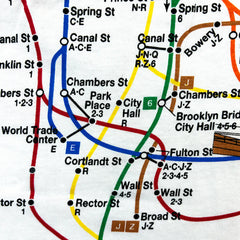 Licensed MTA Pajama Shorts | NYC Subway Map Shorts (2 Colors)