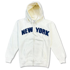 Embroidered Grayscale Zip-up New York Hoodie | NYC Hoodie (8 Colors)