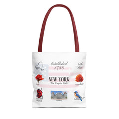 New York State Themes and Landmarks Tote Bag
