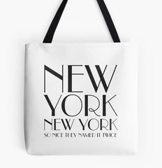 New Yorker Tote Bag NY